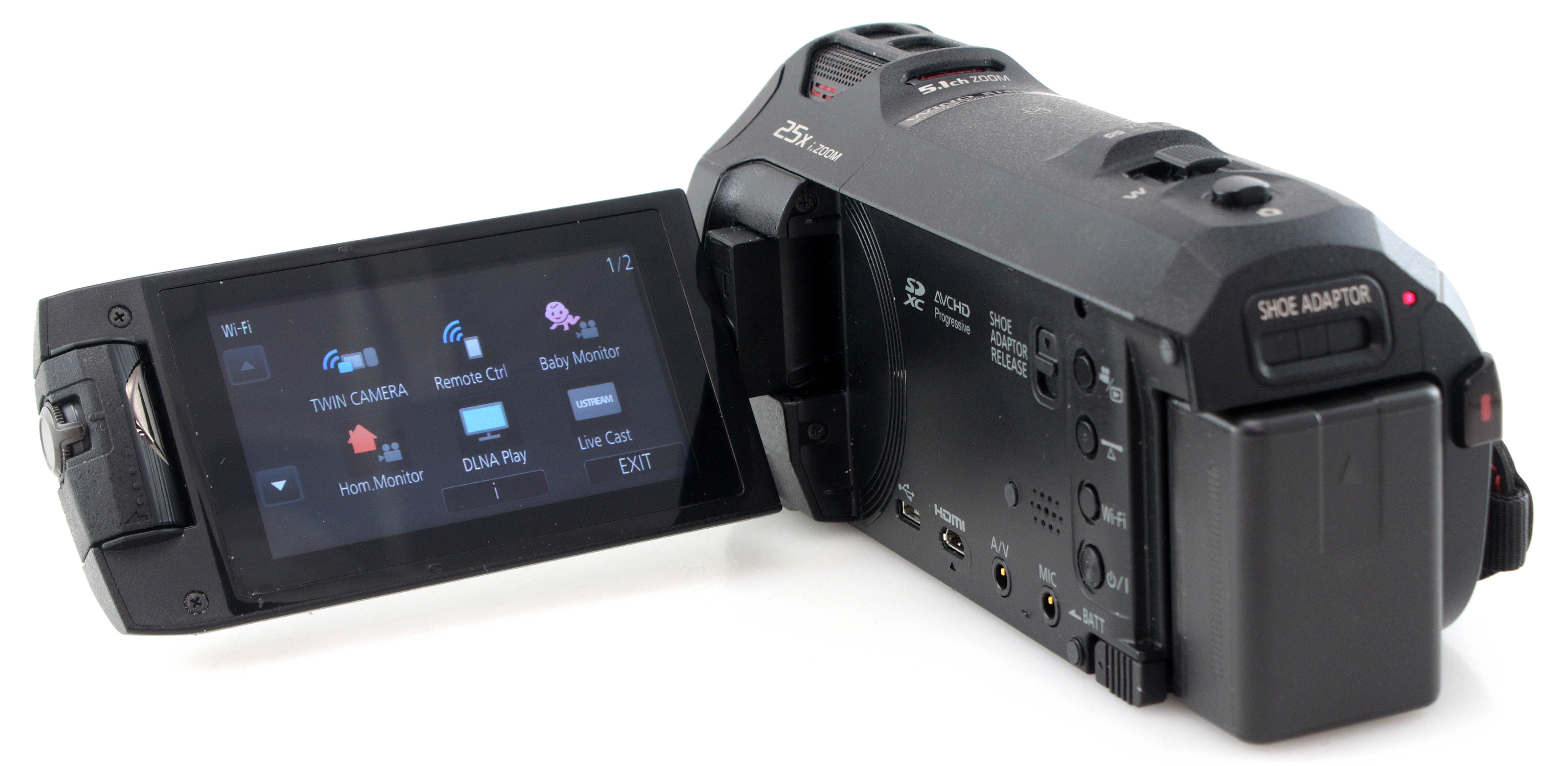 Panasonic HC-WX970M 4k WiFi 128GB HC SD Cinema Movie Video Camcorder Leica f1.8 Zoom Lens - Image 7