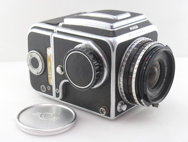 Hasselblad 1000F 6x6 Medium Format SLR Camera With 65mm F5.6 Zeiss Distagon Lens