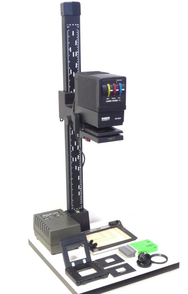 Kaiser System-V VCP6001 Colour Enlarger 35mm, 6x6cm B&W, Colour Multigrade, 50mm Componon-S