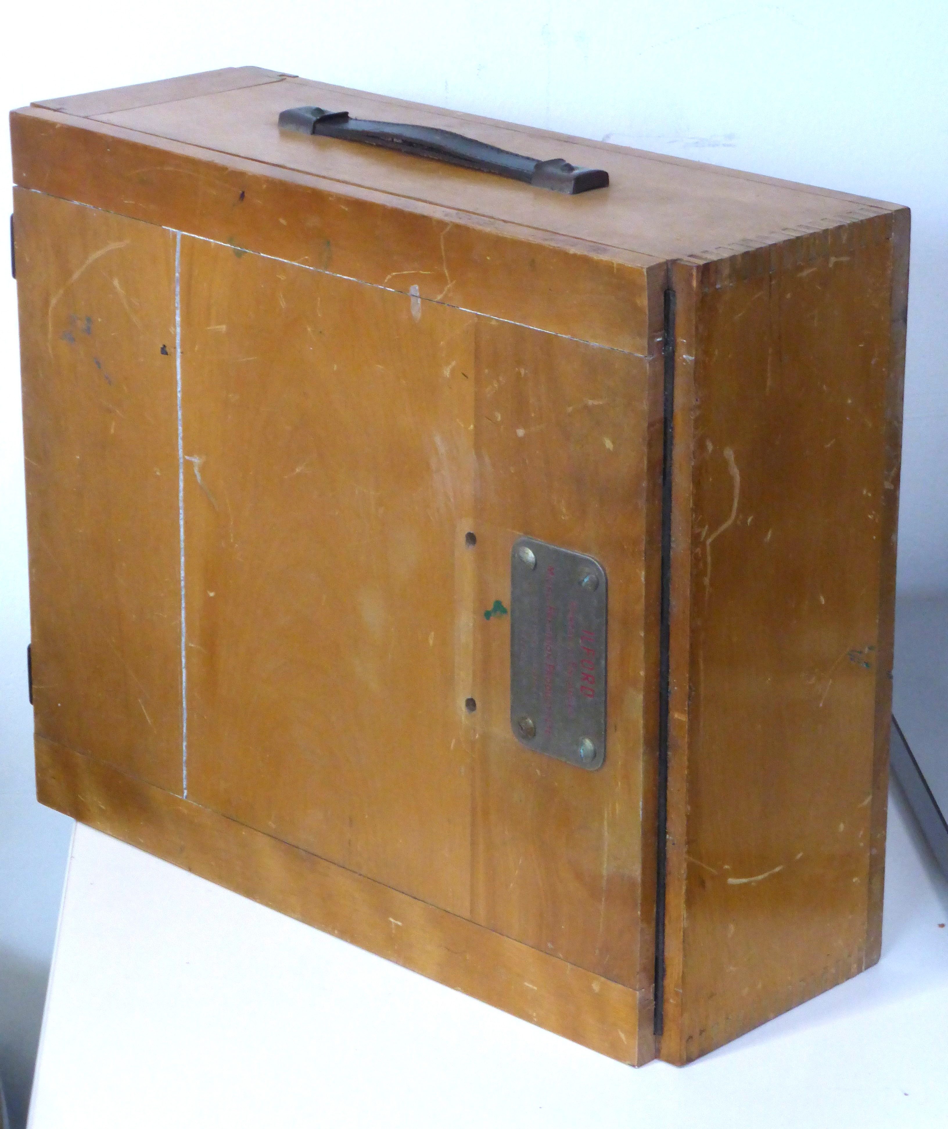 Restored ILFORD Portable 35mm Enlarger (MPP) Ross 50mm lens & Frame - Image 11
